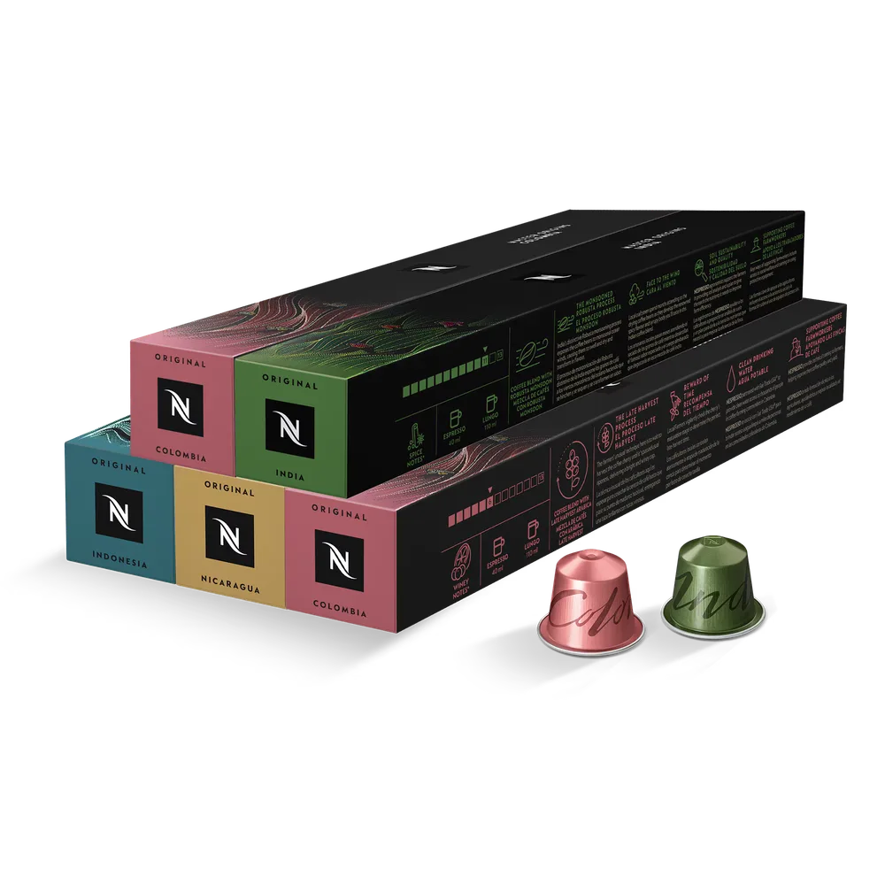 Nespresso Master Origins – Набор 50 капсул