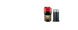 Кофемашина Nespresso Vertuo Pop красная и Aeroccino 3 — фото 3