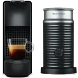 Кофемашина Nespresso Essenza Mini чёрная и Aeroccino 3 — фото 1