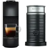Кофемашина Nespresso Essenza Mini белая и Aeroccino 3 — фото 1