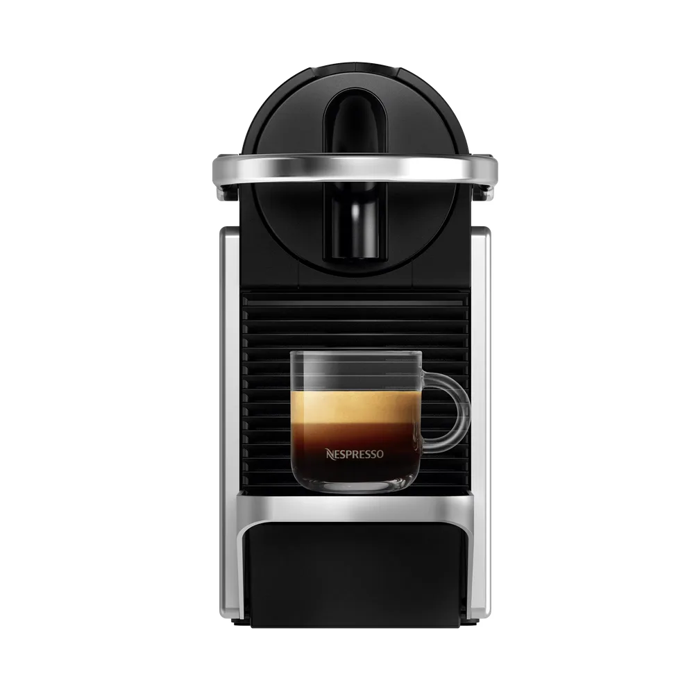 Кофемашина Nespresso Pixie серебристая
