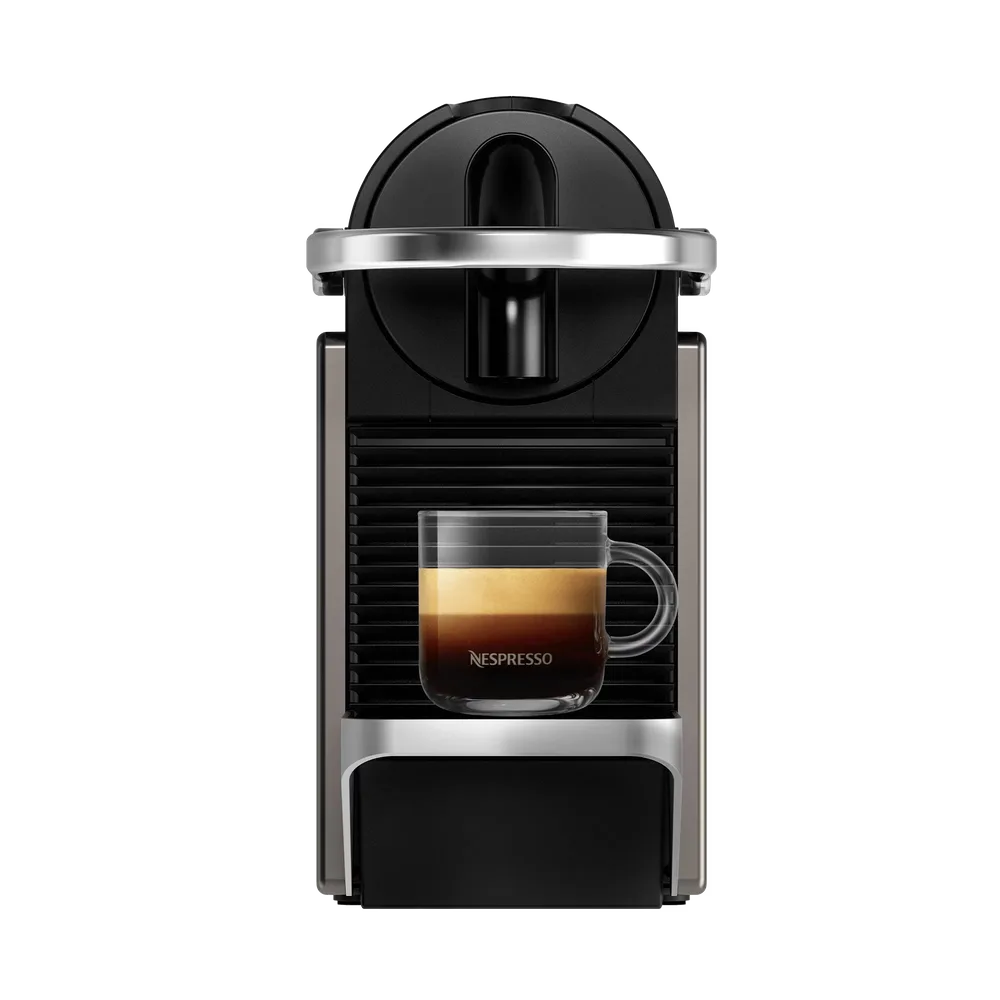 Кофемашина Nespresso Pixie титановая