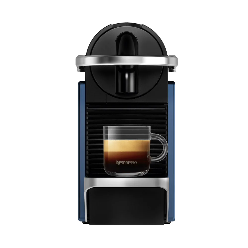 Кофемашина Nespresso Pixie тёмно-синяя