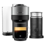 Кофемашина Nespresso Vertuo Pop+ титановая и Aeroccino3 — фото 1