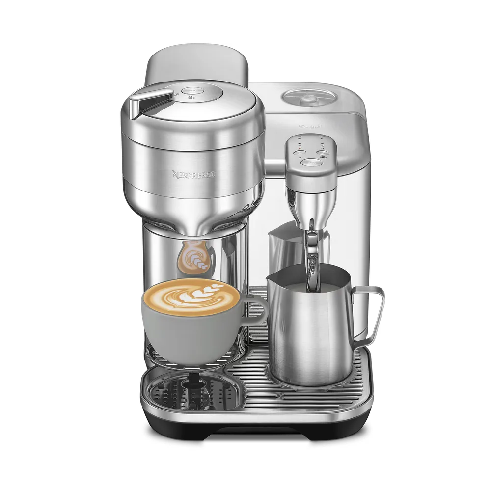 Кофемашина Nespresso Vertuo Creatista нержавеющая сталь