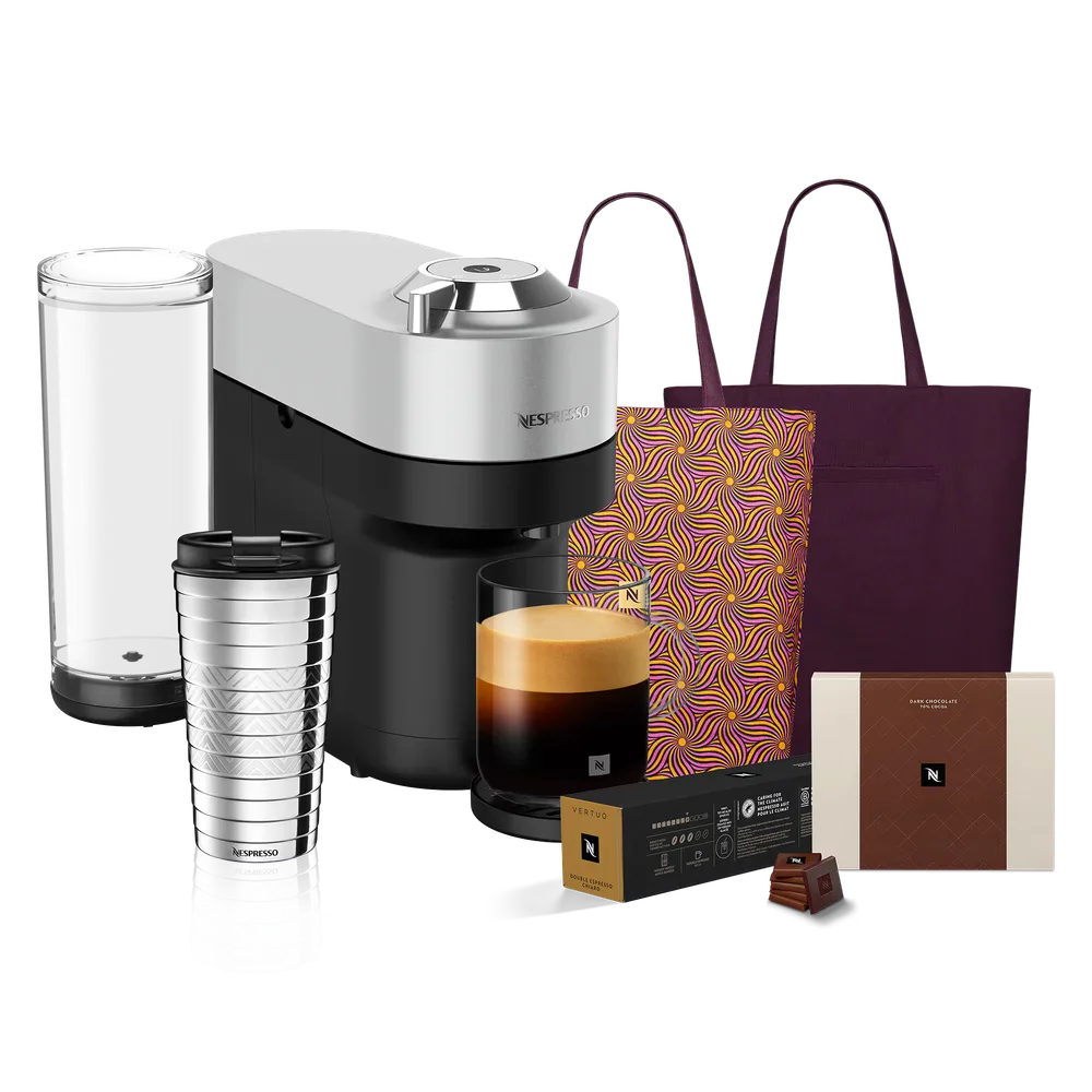 Кофемашина Nespresso Подарочный набор с POP+
