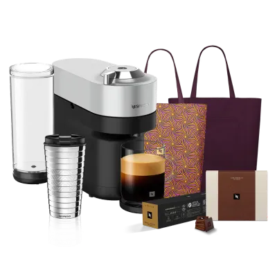 Кофемашина Nespresso Подарочный набор с POP+