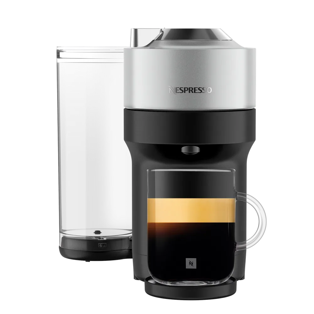 Кофемашина Nespresso Vertuo Pop+ серебристая