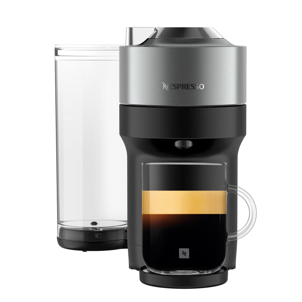 Кофемашина Nespresso Vertuo Pop+ титановая