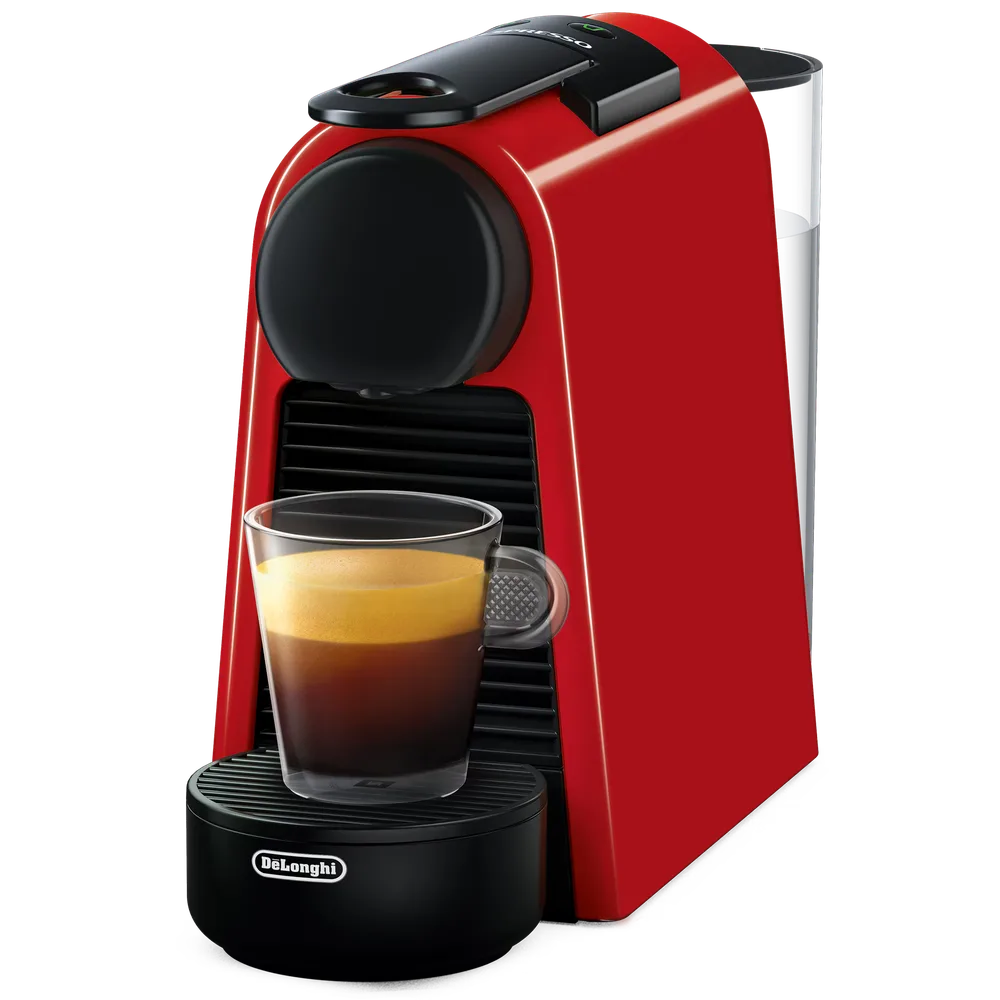 Кофемашина Nespresso Essenza Mini De'Longhi красная