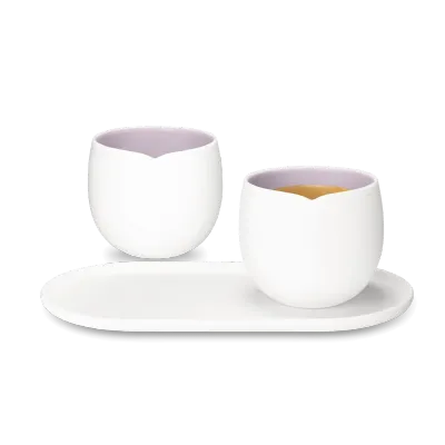 Nespresso Чашки Origin Lungo лавандовые