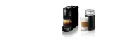 Кофемашина Nespresso Krups Essenza Mini чёрная с Aeroccino 3 — фото 2