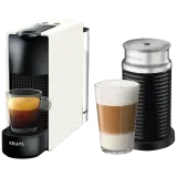 Кофемашина Nespresso Krups Essenza Mini белая с Aeroccino 3 — фото 1