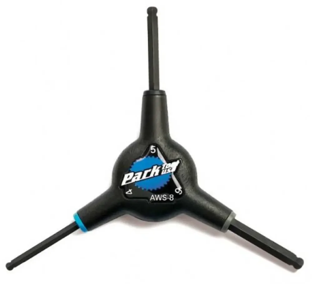 Трёхсторонний шестигранный ключ Park Tool AWS-8