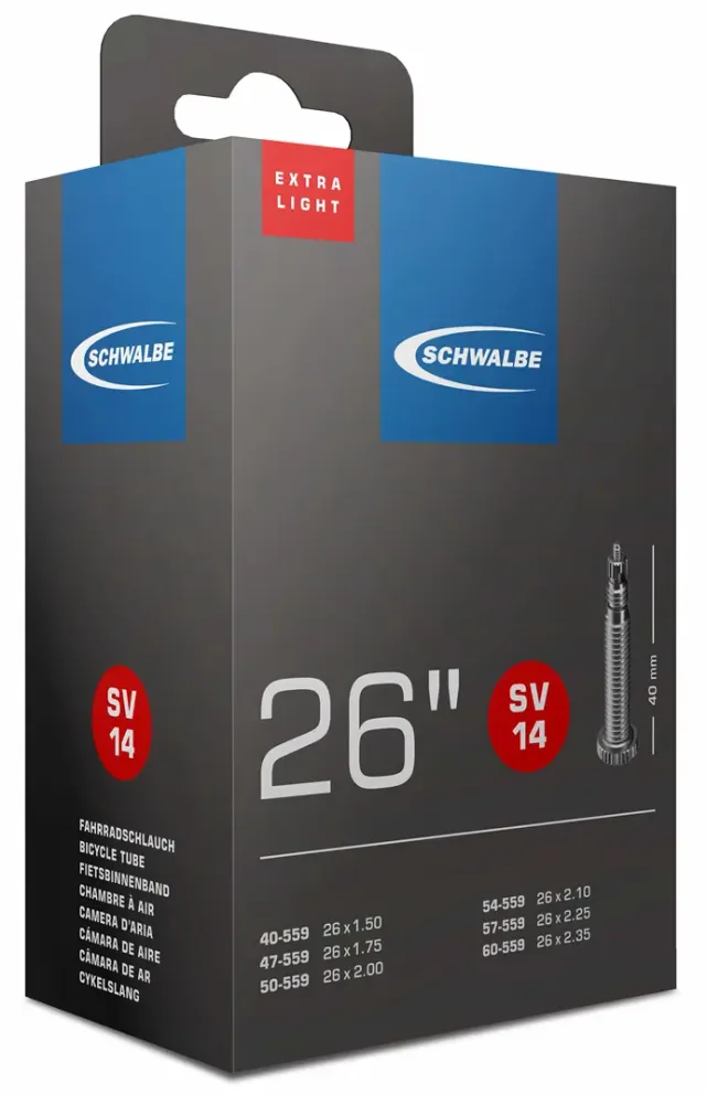 Камера Schwalbe Extra Light 26 дюймов
