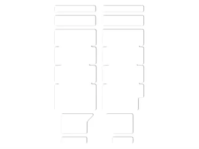 Наклейки на вилку Lizard Skins Fork Boot