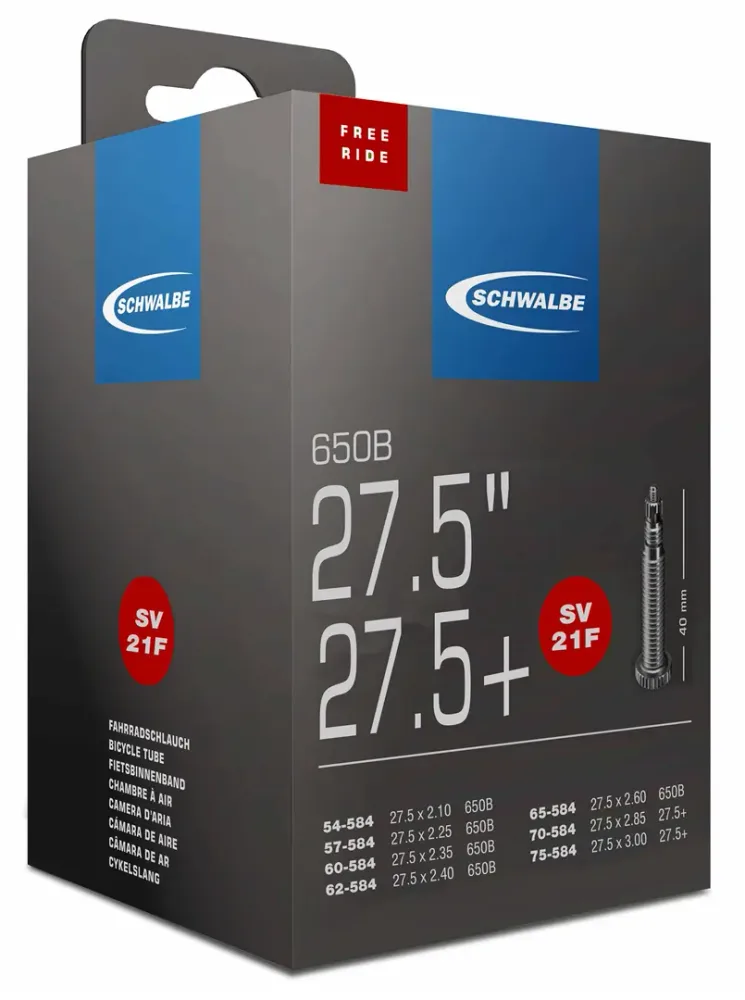Камера Schwalbe Freeride 27,5 дюймов ExtraLight
