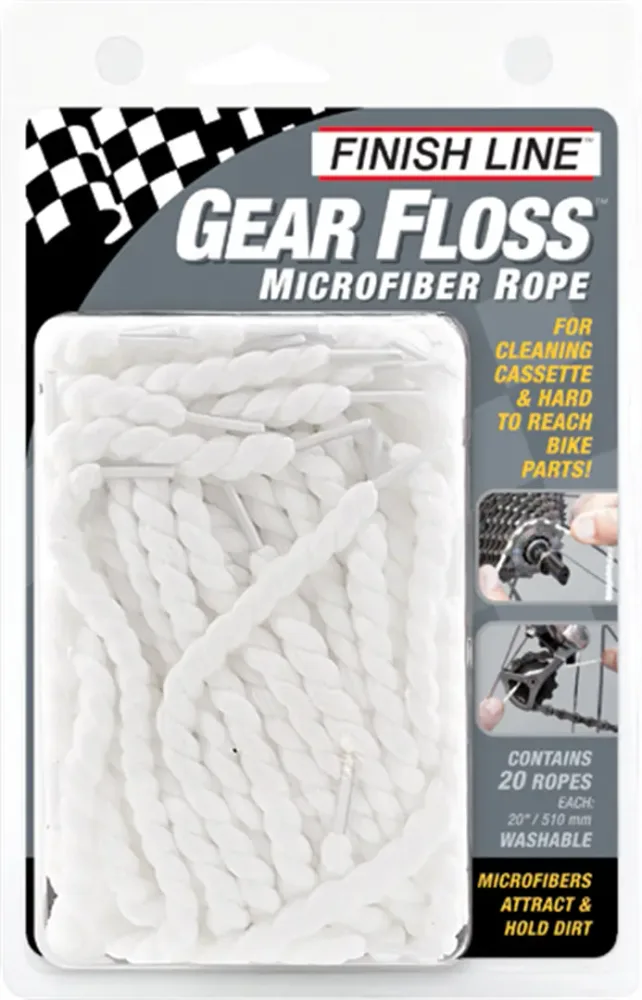 Шнуры для чистки кассеты Finish Line Gear Floss