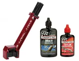 Щётка Finish Line Starter Kit Grunge Brush + Ecotech + Teflon Plus 60 мл — фото 1