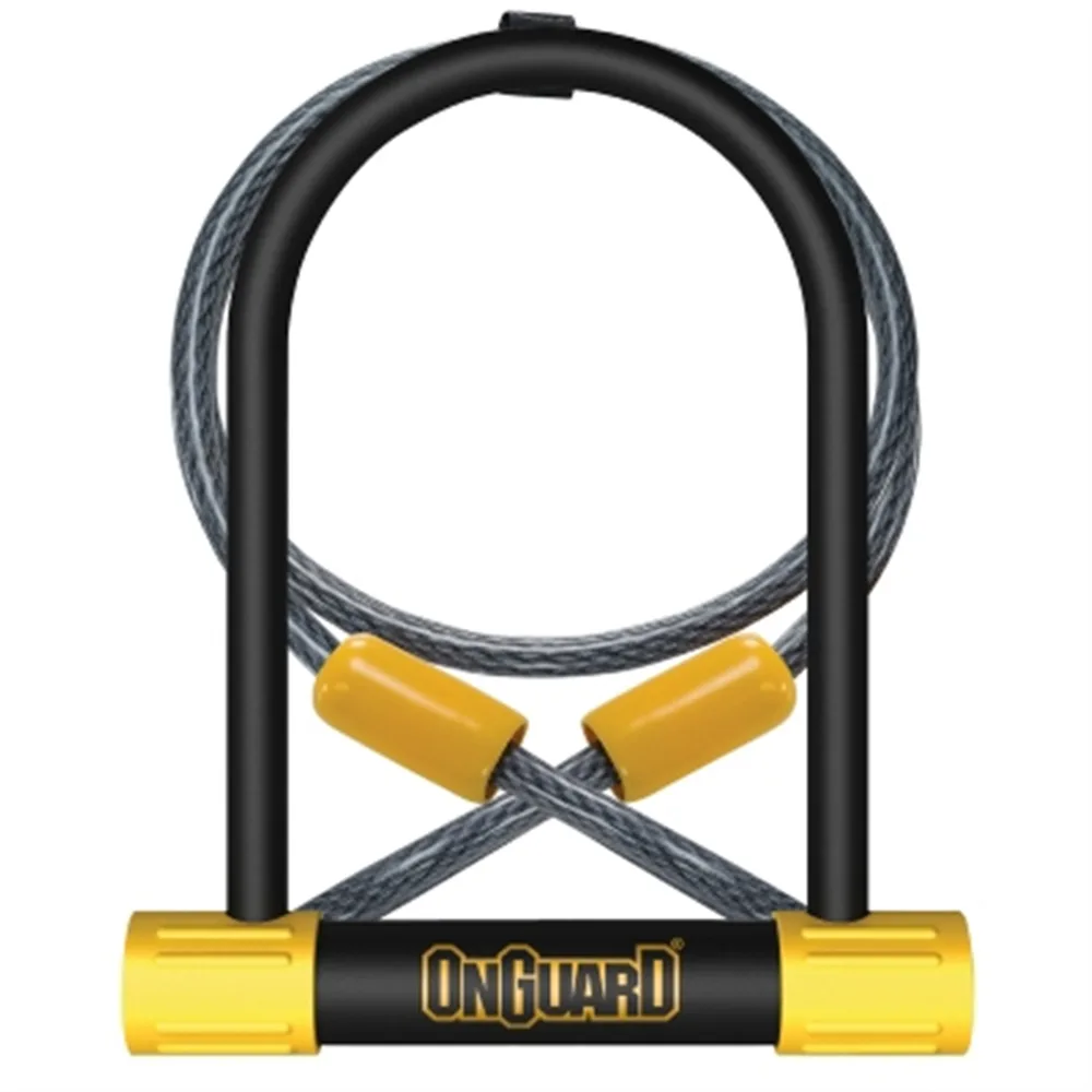 Замок велосипедный U-lock ONGUARD Bulldog DT 8012 с тросом