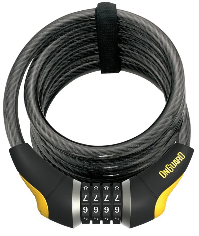Трос-замок ONGUARD Doberman 8031GLO