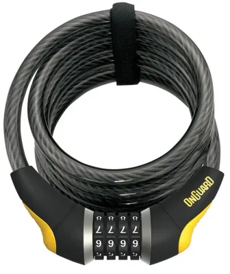 Трос-замок ONGUARD Doberman 8031GLO