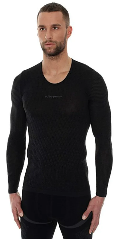 Термофутболка с длинным рукавом Brubeck Base Layer, сезон зима