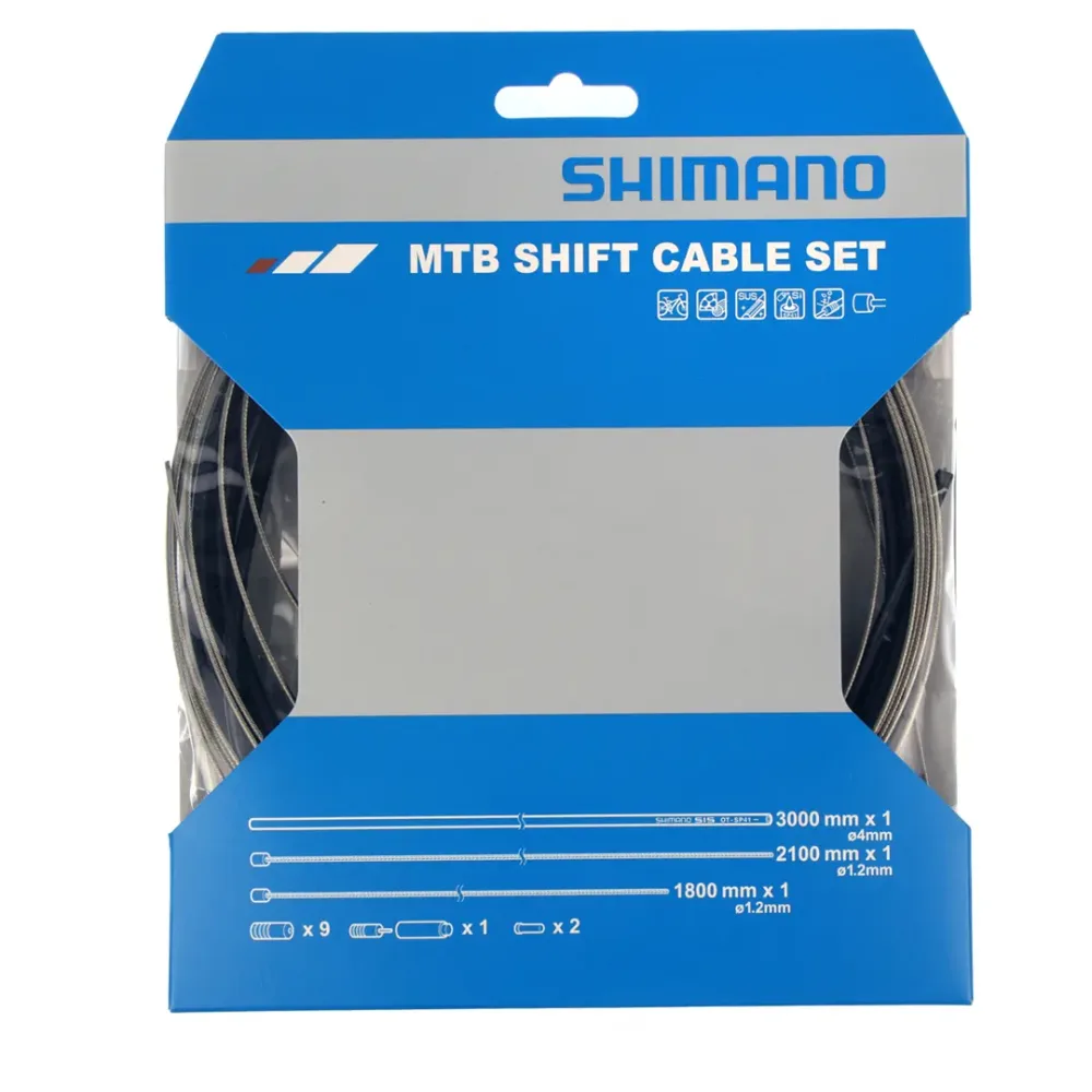 Комплект тросов и рубашек переключения Shimano MTB