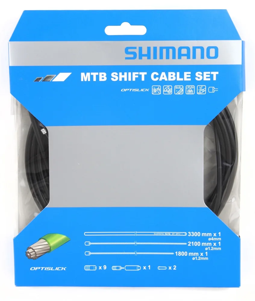 Комплект тросов и рубашек переключения Shimano MTB Optislik
