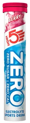 Электролитный напиток в таблетках HIGH5 Zero Electrolyte Sports Drink, Упаковка 20szt x 4 г, вкус ягодный