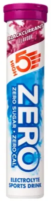 Электролитный напиток в таблетках HIGH5 Zero Electrolyte Sports Drink, Упаковка 20szt x 4 г, вкус чёрная смородина