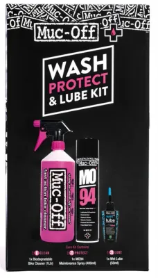 Набор для чистки Muc-Off Wash, Protect and Lube Kit