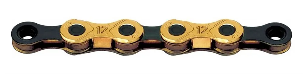 Цепь KMC X12 Ti-N Gold/Black
