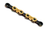 Цепь KMC X12 Ti-N Gold/Black — фото 2