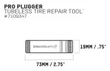 Ремонтный набор для покрышек Blackburn Pro Plugger Tool CNC — фото 4