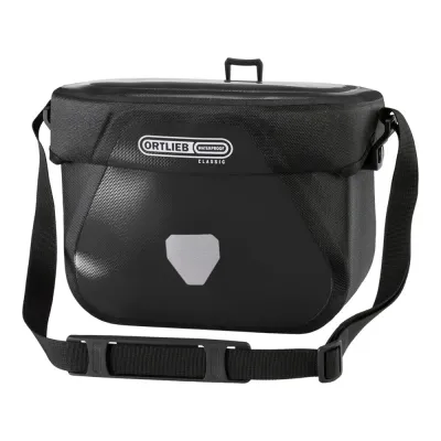 Сумка велосипедная на руль Ortlieb Ultimate Six Classic, Объём 6,5 л, цвет чёрно-серый