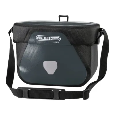 Сумка велосипедная на руль Ortlieb Ultimate Six Classic, Объём 6,5 л, цвет графитовый