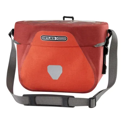 Сумка велосипедная на руль Ortlieb Ultimate Six Plus, Объём 6,5 л, цвет оранжевый