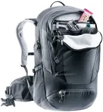 Рюкзак велосипедный Deuter Trans Alpine 28 SL, Объём 28 л, цвет чёрно-антрацитовый / Объём 28 л, цвет бежевый — фото 4