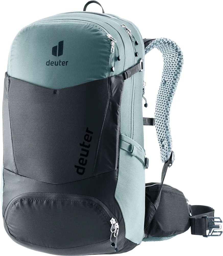 Рюкзак велосипедный Deuter Trans Alpine Pro 26 SL, Объём 26 л, цвет бирюзово-графитовый / Объём 26 л, цвет песочно-бордовый