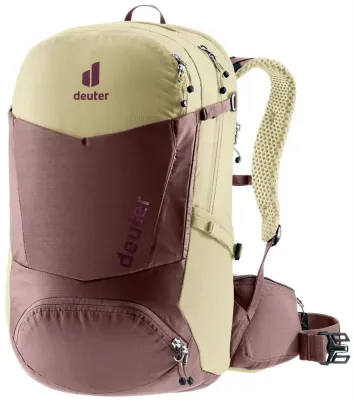 Рюкзак велосипедный Deuter Trans Alpine Pro 26 SL, Объём 26 л, цвет песочно-бордовый
