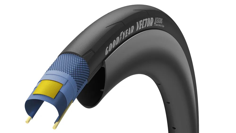 Покрышка велосипедная Goodyear Vector 4Seasons Tubeless