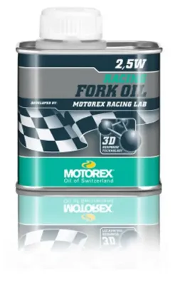 Масло для амортизаторов Motorex Racing Fork Oil, Цвет серый, упаковка 250 мл