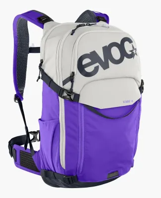 Рюкзак велосипедный Evoc Stage 18, Объём 18 л, цвет фиолетово-песочный