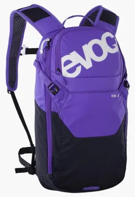 Рюкзак велосипедный Evoc Ride 8, Объём 8 л, цвет чёрно-фиолетовый