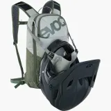 Рюкзак велосипедный с питьевой системой Evoc Ride 8 + 2 л, Объём 8 л, цвет серо-оливковый / Объём 8 л, цвет голубой — фото 5