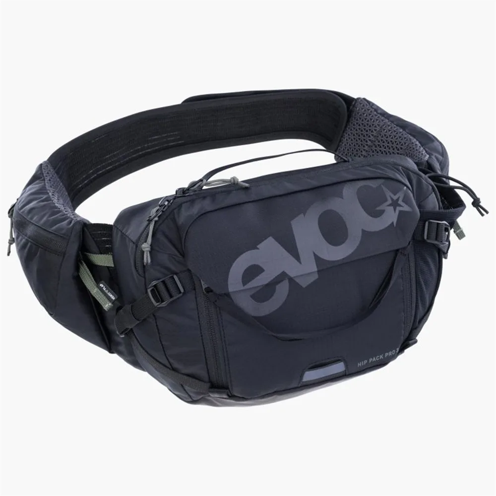 Поясная сумка с питьевой системой Evoc Hip Pack Pro 3 + 1,5 л, Объём 3 л, цвет чёрный / Объём 3 л, цвет розово-серый / Объём 3 л, цвет фиолетово-стально-оливковый / Объём 3 л, цвет зелёный