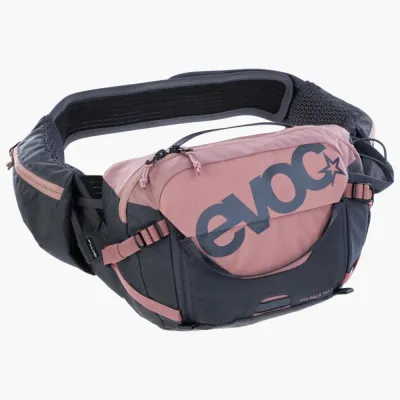 Поясная сумка с питьевой системой Evoc Hip Pack Pro 3 + 1,5 л, Объём 3 л, цвет розово-серый
