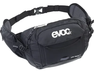 Поясная сумка с питьевой системой Evoc Hip Pack 3 + 1.5 л, Объём 3 л, цвет чёрный