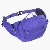 Поясная сумка Evoc Hip Pack 3, Объём 3 л, цвет фиолетовый / Объём 3 л, цвет серо-жемчужный — фото 1
